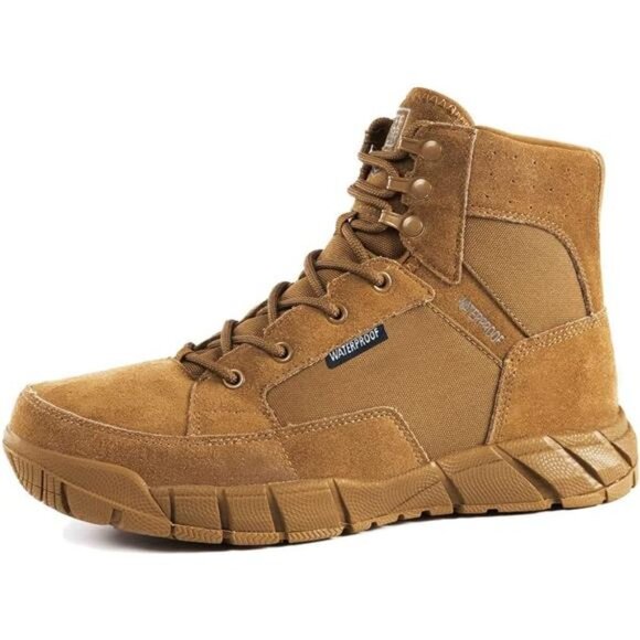 Men\'s Waterproof Hiking Tactical Boots Lightweight, 6 Inches main image 4